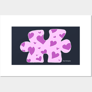 Autism in Pink 2 Posters and Art